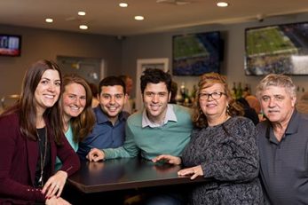 The Silva family of Barcellos Family Restaurant in Tiverton, RI